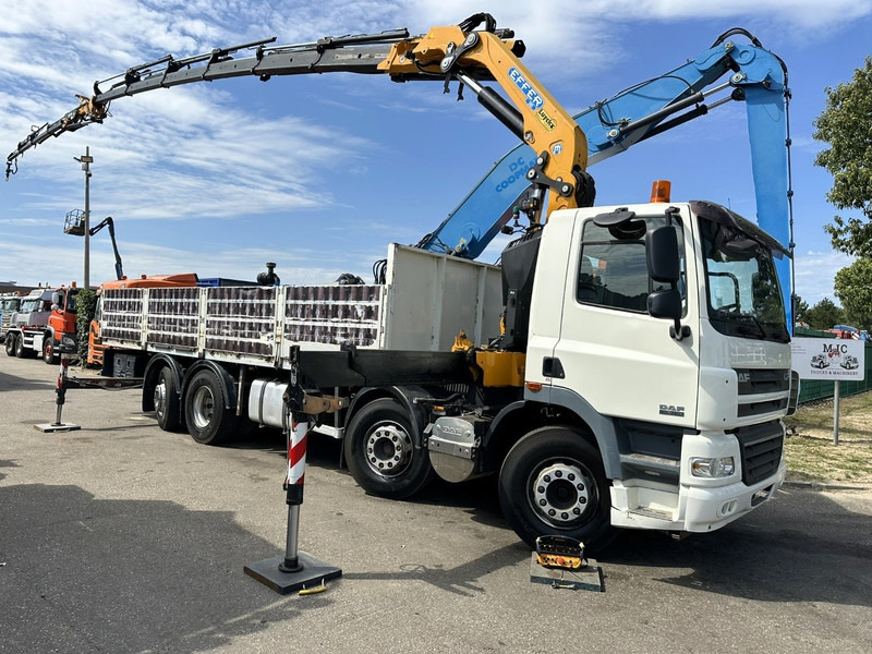 DAF CF 85.360 8x2 + CRANE (25m!) EFFER 305 6S + JIB 4S + ROTATOR - PLATORM 7m60 - LIFT + STEERING AXLE - EURO 5 - BE - Camião grua: foto 1 DAF CF 85.360 8x2 + CRANE (25m!) EFFER 305 6S + JIB 4S + ROTATOR - PLATORM 7m60 - LIFT + STEERING AXLE - EURO 5 - BE - Camião grua: foto 1