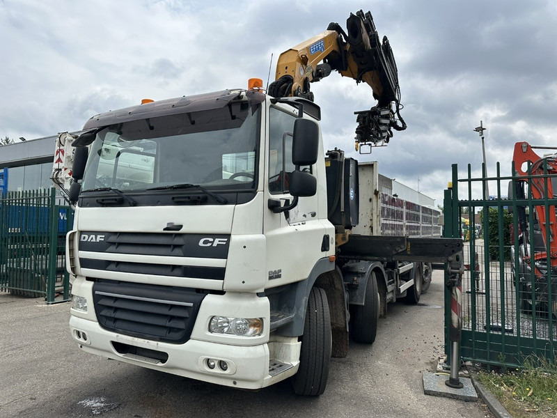 DAF CF 85.360 8x2 + CRANE (25m!) EFFER 305 6S + JIB 4S + ROTATOR - PLATORM 7m60 - LIFT + STEERING AXLE - EURO 5 - BE - Camião grua: foto 4 DAF CF 85.360 8x2 + CRANE (25m!) EFFER 305 6S + JIB 4S + ROTATOR - PLATORM 7m60 - LIFT + STEERING AXLE - EURO 5 - BE - Camião grua: foto 4