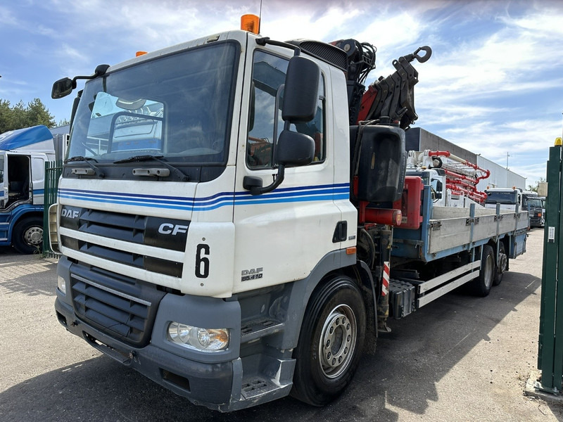 DAF CF 85.410 6X2 + KRAN FASSI F360XP 5x - RETARDER - EURO 5 - LIFT + STEERING AXLE - PLATFORM 7m45 - TUV 05/2026 - Camião de caixa aberta/ Plataforma, Camião grua: foto 4 DAF CF 85.410 6X2 + KRAN FASSI F360XP 5x - RETARDER - EURO 5 - LIFT + STEERING AXLE - PLATFORM 7m45 - TUV 05/2026 - Camião de caixa aberta/ Plataforma, Camião grua: foto 4