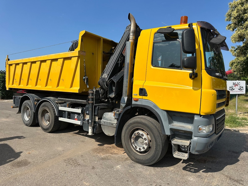 DAF CF 85.410 6X4 21T HOOKLIFT + CRANE HIAB 166-3 HIPRO + ROTATOR - 5/6F - RETARDER - TÜV 10/2025 - EURO 5 - BE TRUCK - Camião polibenne, Camião grua: foto 2 DAF CF 85.410 6X4 21T HOOKLIFT + CRANE HIAB 166-3 HIPRO + ROTATOR - 5/6F - RETARDER - TÜV 10/2025 - EURO 5 - BE TRUCK - Camião polibenne, Camião grua: foto 2