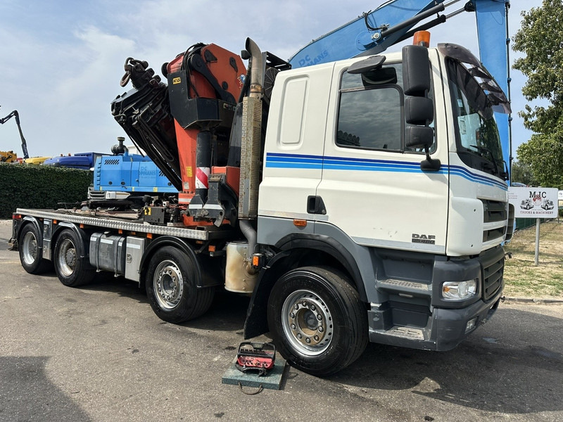 DAF CF 85.480 8x4 + CRANE PALFINGER PK90002 F (7x) - MANUAL ZF - RETARDER - BIG AXLES / HUB REDUCTION - STEEL SPRING - Camião grua: foto 2 DAF CF 85.480 8x4 + CRANE PALFINGER PK90002 F (7x) - MANUAL ZF - RETARDER - BIG AXLES / HUB REDUCTION - STEEL SPRING - Camião grua: foto 2