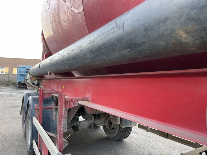 Semi-reboque betoneira Hoenkhaus 12m3 CONCRETE MIXER 2 Axles SAF - AIR SUSP. - DRUM BRAKES - BE TRAILER: foto 16