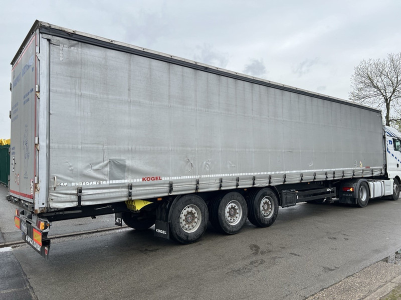 Kögel S24 13,60M - SAF SCHIJFREMMEN - SCHUIFDAK - TÜV 09/2025 - Semi-reboque de lona: foto 4 Kögel S24 13,60M - SAF SCHIJFREMMEN - SCHUIFDAK - TÜV 09/2025 - Semi-reboque de lona: foto 4