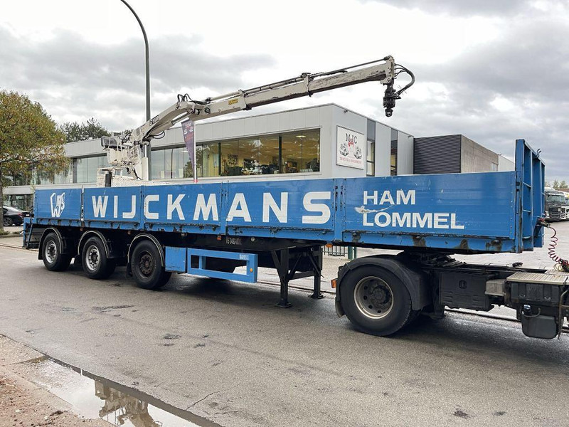 Kwb STEENOPLEGGER KRAAN HIAB R130-F2 - 2x EXT + ROTATOR - 2x STUURASSEN - SCHIJFREMMEN - SAF ASSEN - Semi-reboque plataforma/ Caixa aberta: foto 5 Kwb STEENOPLEGGER KRAAN HIAB R130-F2 - 2x EXT + ROTATOR - 2x STUURASSEN - SCHIJFREMMEN - SAF ASSEN - Semi-reboque plataforma/ Caixa aberta: foto 5