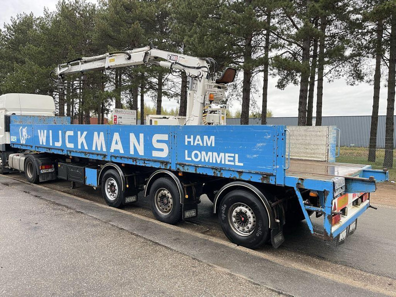 Kwb STEENOPLEGGER KRAAN HIAB R130-F2 - 2x EXT + ROTATOR - 2x STUURASSEN - SCHIJFREMMEN - SAF ASSEN - Semi-reboque plataforma/ Caixa aberta: foto 2 Kwb STEENOPLEGGER KRAAN HIAB R130-F2 - 2x EXT + ROTATOR - 2x STUURASSEN - SCHIJFREMMEN - SAF ASSEN - Semi-reboque plataforma/ Caixa aberta: foto 2