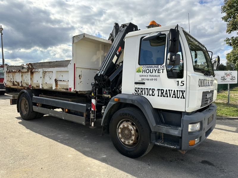 MAN LC 18.280 18T 4x2 TIPPER + CRANE (2018!!!) HIAB 099 E-2 DUO (921h!) - *157.000km* - FULL AIR - BE TRUCK - Camião basculante, Camião grua: foto 3 MAN LC 18.280 18T 4x2 TIPPER + CRANE (2018!!!) HIAB 099 E-2 DUO (921h!) - *157.000km* - FULL AIR - BE TRUCK - Camião basculante, Camião grua: foto 3