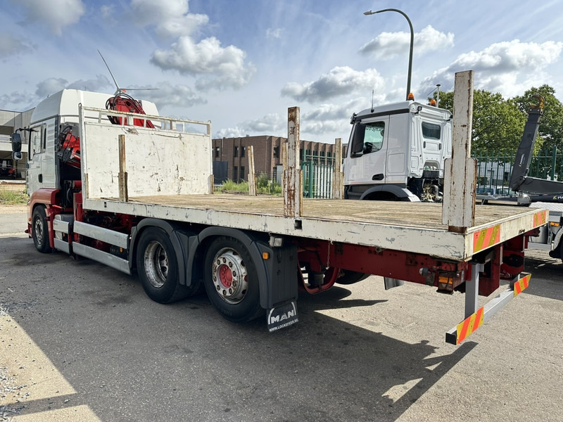Camião de caixa aberta/ Plataforma, Camião grua MAN TG 360 A 6x2 + KRAN ATLAS 100.1 A3 - PLATFORM 5m80 - E3 - LIFT-AXLE - FULL AIR SUSPENSION - ZF AS TRONIC -  BE TRUCK: foto 6