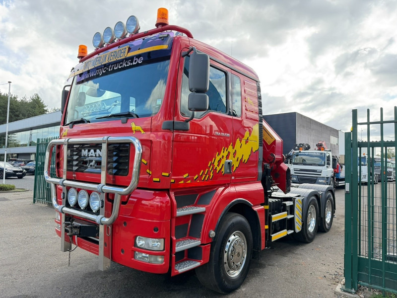 MAN TGA 33.530 6x4 - 90T + CRANE HMF 3720 K6 (17.3m) - RETARDER - MANUAL ZF - EURO 3 - 590.000km - ALCOA - BIG AXLES HUB REDUCTION - BE TRUCK - TOP CONDITION - Camião grua: foto 3 MAN TGA 33.530 6x4 - 90T + CRANE HMF 3720 K6 (17.3m) - RETARDER - MANUAL ZF - EURO 3 - 590.000km - ALCOA - BIG AXLES HUB REDUCTION - BE TRUCK - TOP CONDITION - Camião grua: foto 3