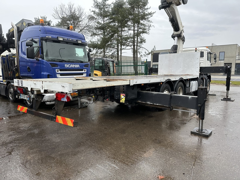 Camião grua MAN TGA 35.430 8x2 + CRANE HIAB 700 E-6 + JIB 165X-3 - RETARDER - PLATFORM 6m70~8m50 EXTENDABLE - MANUAL GEARBOX ZF - LIFT + STEERING AXLE: foto 15