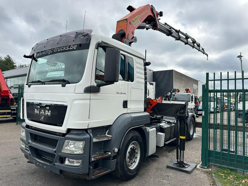 MAN TGS 26.440 6X4 + (22m) CRANE PALFINGER PK62002 E 6x H + 1ME - RETARDER - EURO 5 - BE TRUCK - Camião grua: foto 4 MAN TGS 26.440 6X4 + (22m) CRANE PALFINGER PK62002 E 6x H + 1ME - RETARDER - EURO 5 - BE TRUCK - Camião grua: foto 4
