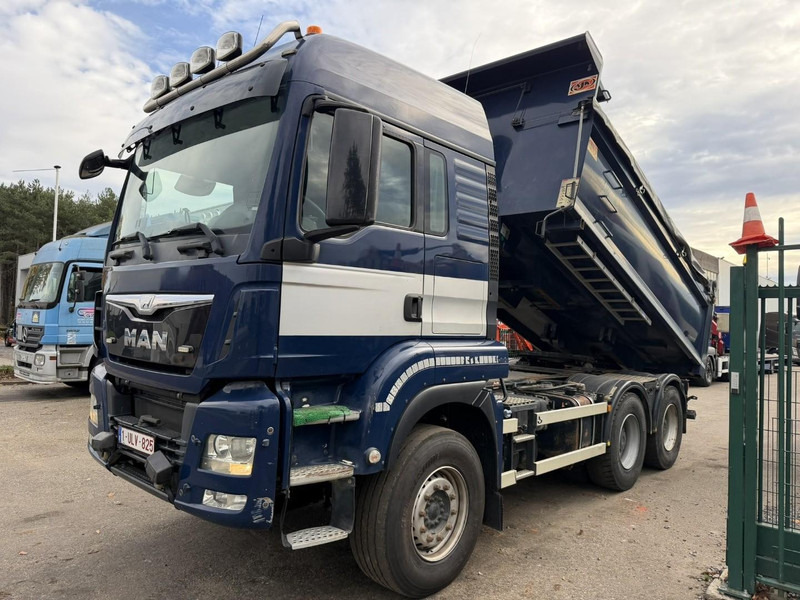 MAN TGS 33.480 6x4 TIPPER + TRACTOR - DOUBLE SYSTEM / WISSELSYSTEEM / DOUBLE PVA - RETARDER - HUB REDUCTION - BE TRUCK - Camião basculante: foto 2 MAN TGS 33.480 6x4 TIPPER + TRACTOR - DOUBLE SYSTEM / WISSELSYSTEEM / DOUBLE PVA - RETARDER - HUB REDUCTION - BE TRUCK - Camião basculante: foto 2