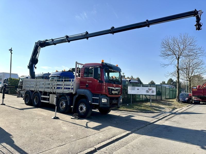 MAN TGS 35.420 8x4 + CRANE HIAB X-HIPRO 302 EP-5 - 192.000km - ROTATOR - 5/6 F - PLATFORM 6m55 - AIR SUSPENSION - TUV 06/2025 - TOP CONDITION - Camião grua: foto 2 MAN TGS 35.420 8x4 + CRANE HIAB X-HIPRO 302 EP-5 - 192.000km - ROTATOR - 5/6 F - PLATFORM 6m55 - AIR SUSPENSION - TUV 06/2025 - TOP CONDITION - Camião grua: foto 2
