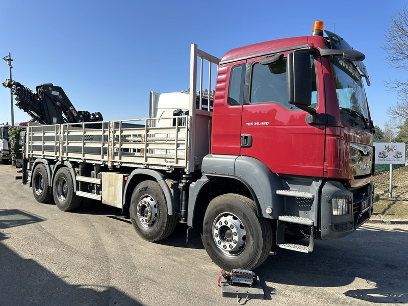 MAN TGS 35.420 8x4 + CRANE HIAB X-HIPRO 302 EP-5 - 192.000km - ROTATOR - 5/6 F - PLATFORM 6m55 - AIR SUSPENSION - TUV 06/2025 - TOP CONDITION - Camião grua: foto 2 MAN TGS 35.420 8x4 + CRANE HIAB X-HIPRO 302 EP-5 - 192.000km - ROTATOR - 5/6 F - PLATFORM 6m55 - AIR SUSPENSION - TUV 06/2025 - TOP CONDITION - Camião grua: foto 2