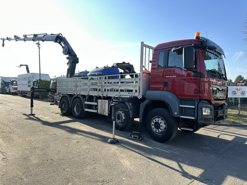 MAN TGS 35.420 8x4 + CRANE HIAB X-HIPRO 302 EP-5 - 192.000km - ROTATOR - 5/6 F - PLATFORM 6m55 - AIR SUSPENSION - TUV 06/2025 - TOP CONDITION - Camião grua: foto 3 MAN TGS 35.420 8x4 + CRANE HIAB X-HIPRO 302 EP-5 - 192.000km - ROTATOR - 5/6 F - PLATFORM 6m55 - AIR SUSPENSION - TUV 06/2025 - TOP CONDITION - Camião grua: foto 3