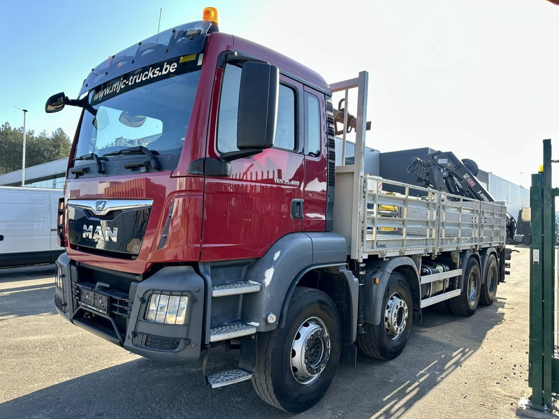 MAN TGS 35.420 8x4 + CRANE HIAB X-HIPRO 302 EP-5 - 192.000km - ROTATOR - 5/6 F - PLATFORM 6m55 - AIR SUSPENSION - TUV 06/2025 - TOP CONDITION - Camião grua: foto 3 MAN TGS 35.420 8x4 + CRANE HIAB X-HIPRO 302 EP-5 - 192.000km - ROTATOR - 5/6 F - PLATFORM 6m55 - AIR SUSPENSION - TUV 06/2025 - TOP CONDITION - Camião grua: foto 3