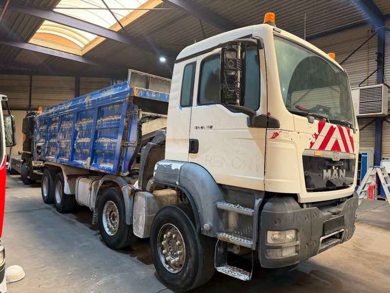 MAN TGS 41.360 8x4 - *EURO 3* TIPPER - FLIEGL PUSH TIPPER - BIG AXLES / HUB REDUCTION - STEEL SPRING - AS TRONIC AUTOMATIC - Camião basculante: foto 3 MAN TGS 41.360 8x4 - *EURO 3* TIPPER - FLIEGL PUSH TIPPER - BIG AXLES / HUB REDUCTION - STEEL SPRING - AS TRONIC AUTOMATIC - Camião basculante: foto 3