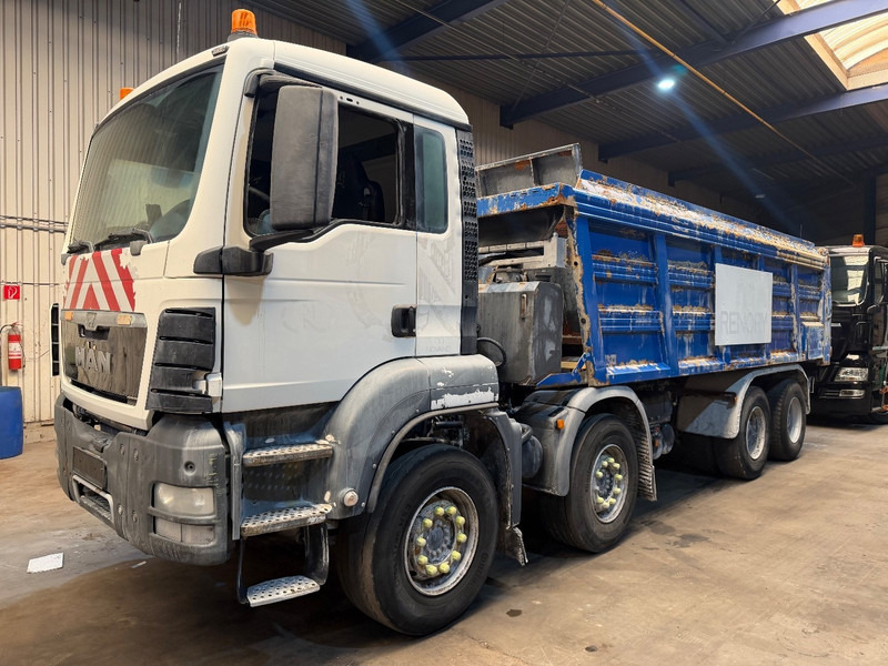 MAN TGS 41.360 8x4 - *EURO 3* TIPPER - FLIEGL PUSH TIPPER - BIG AXLES / HUB REDUCTION - STEEL SPRING - AS TRONIC AUTOMATIC - Camião basculante: foto 1 MAN TGS 41.360 8x4 - *EURO 3* TIPPER - FLIEGL PUSH TIPPER - BIG AXLES / HUB REDUCTION - STEEL SPRING - AS TRONIC AUTOMATIC - Camião basculante: foto 1