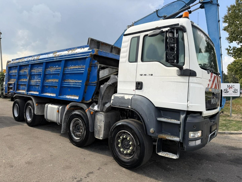 MAN TGS 41.360 8x4 - *EURO 3* TIPPER - FLIEGL PUSH TIPPER - BIG AXLES / HUB REDUCTION - STEEL SPRING - AS TRONIC AUTOMATIC - Camião basculante: foto 1 MAN TGS 41.360 8x4 - *EURO 3* TIPPER - FLIEGL PUSH TIPPER - BIG AXLES / HUB REDUCTION - STEEL SPRING - AS TRONIC AUTOMATIC - Camião basculante: foto 1