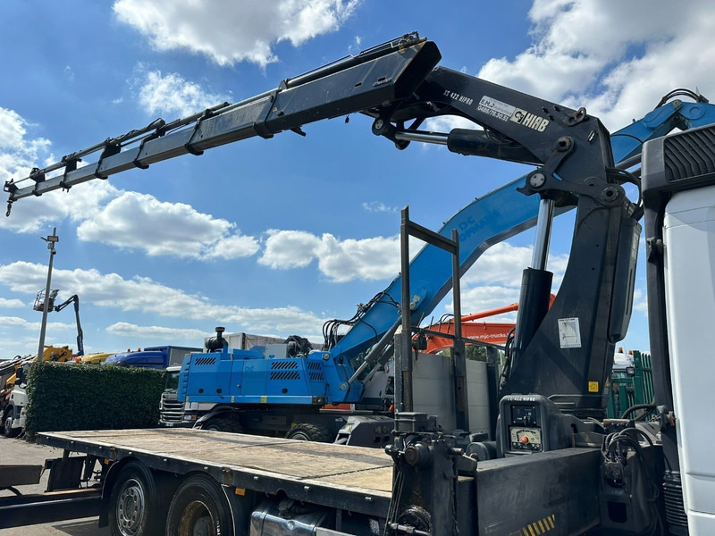 Mercedes-Benz ACTROS 2546 6x2 PRITSCHE + KRAN HIAB 422 EP-6 HIPRO - *415.000km* - PLATFORM 6m50 - LIFT AXLE - MP 3 - EURO 5 - BELGIAN PAPERS - Camião de caixa aberta/ Plataforma, Camião grua: foto 5 Mercedes-Benz ACTROS 2546 6x2 PRITSCHE + KRAN HIAB 422 EP-6 HIPRO - *415.000km* - PLATFORM 6m50 - LIFT AXLE - MP 3 - EURO 5 - BELGIAN PAPERS - Camião de caixa aberta/ Plataforma, Camião grua: foto 5