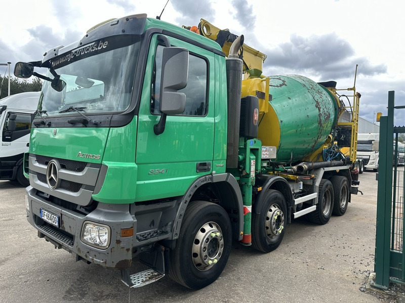 Mercedes-Benz ACTROS 3241 8x4 PUMI PM M 21-3 (21m) Putzmeister - *238.000km* / 1586H - EPS - BLADVERING / NAAFREDUCTIE - Camião betoneira: foto 3 Mercedes-Benz ACTROS 3241 8x4 PUMI PM M 21-3 (21m) Putzmeister - *238.000km* / 1586H - EPS - BLADVERING / NAAFREDUCTIE - Camião betoneira: foto 3