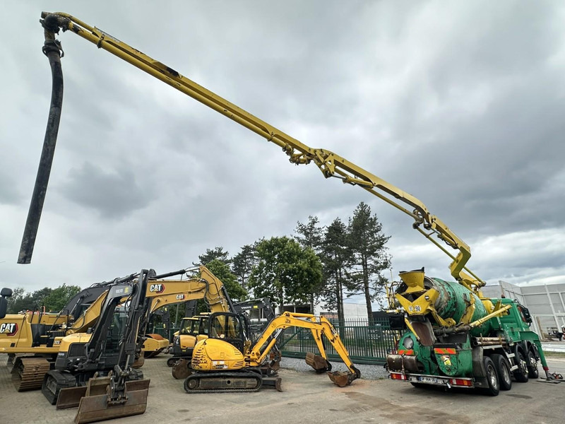 Camião betoneira Mercedes-Benz ACTROS 3241 8x4 PUMI PM M 21-3 (21m) Putzmeister - *238.000km* / 1586H - EPS - BLADVERING / NAAFREDUCTIE: foto 7 Camião betoneira Mercedes-Benz ACTROS 3241 8x4 PUMI PM M 21-3 (21m) Putzmeister - *238.000km* / 1586H - EPS - BLADVERING / NAAFREDUCTIE: foto 7