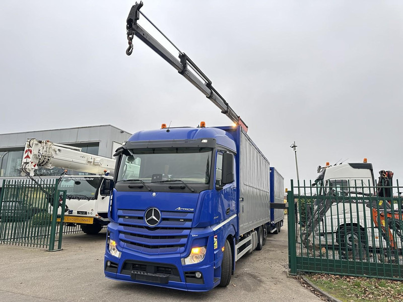 Mercedes-Benz Actros 2645 6x2 105m³ JUMBO + RETARDER + KRAN PALFINGER PK 19.001 SLD (4x) + RADIO - *FULL AIR* - FRIGO - EURO 6 - SAF AXLES - BELGIAN TRUCK - Camião furgão, Camião grua: foto 4 Mercedes-Benz Actros 2645 6x2 105m³ JUMBO + RETARDER + KRAN PALFINGER PK 19.001 SLD (4x) + RADIO - *FULL AIR* - FRIGO - EURO 6 - SAF AXLES - BELGIAN TRUCK - Camião furgão, Camião grua: foto 4