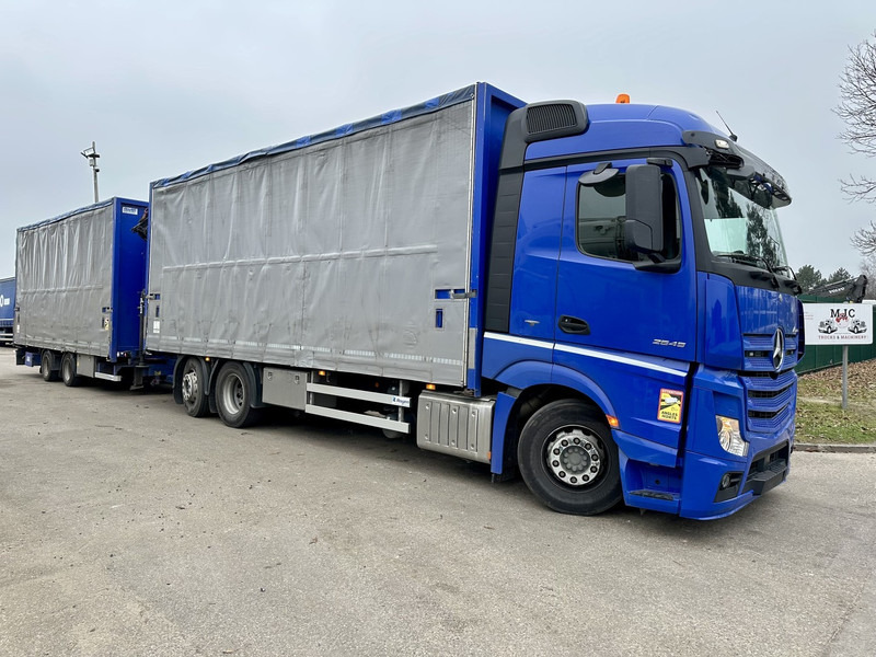 Mercedes-Benz Actros 2645 6x2 105m³ JUMBO + RETARDER + KRAN PALFINGER PK 19.001 SLD (4x) + RADIO - *FULL AIR* - FRIGO - EURO 6 - SAF AXLES - BELGIAN TRUCK - Camião furgão, Camião grua: foto 1 Mercedes-Benz Actros 2645 6x2 105m³ JUMBO + RETARDER + KRAN PALFINGER PK 19.001 SLD (4x) + RADIO - *FULL AIR* - FRIGO - EURO 6 - SAF AXLES - BELGIAN TRUCK - Camião furgão, Camião grua: foto 1