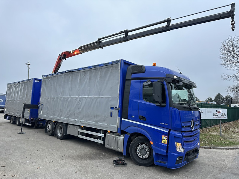 Mercedes-Benz Actros 2645 6x2 105m³ JUMBO + RETARDER + KRAN PALFINGER PK 19.001 SLD (4x) + RADIO - *FULL AIR* - FRIGO - EURO 6 - SAF AXLES - BELGIAN TRUCK - Camião furgão, Camião grua: foto 2 Mercedes-Benz Actros 2645 6x2 105m³ JUMBO + RETARDER + KRAN PALFINGER PK 19.001 SLD (4x) + RADIO - *FULL AIR* - FRIGO - EURO 6 - SAF AXLES - BELGIAN TRUCK - Camião furgão, Camião grua: foto 2