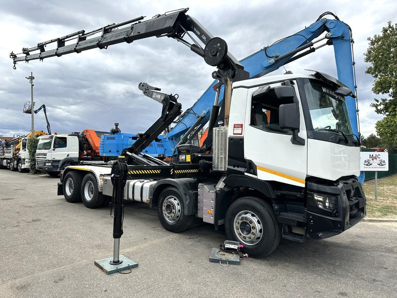Renault C460 8x4 + (19m!) KRAN HIAB 288 E-6 HIDUO - RADIO - 5/6 F - STEEL SPRING / HUB REDUCTION - BE TRUCK - Camião polibenne, Camião grua: foto 1 Renault C460 8x4 + (19m!) KRAN HIAB 288 E-6 HIDUO - RADIO - 5/6 F - STEEL SPRING / HUB REDUCTION - BE TRUCK - Camião polibenne, Camião grua: foto 1