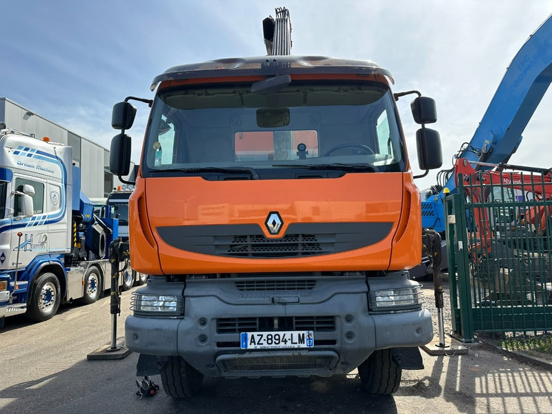 Renault KERAX 380 DXI 6x4 TIPPER + CRANE HIAB 144 B-3 - RADIO - *246.000km* - RETARDER - BORDMATIC - EURO 5 - Camião basculante, Camião grua: foto 2 Renault KERAX 380 DXI 6x4 TIPPER + CRANE HIAB 144 B-3 - RADIO - *246.000km* - RETARDER - BORDMATIC - EURO 5 - Camião basculante, Camião grua: foto 2