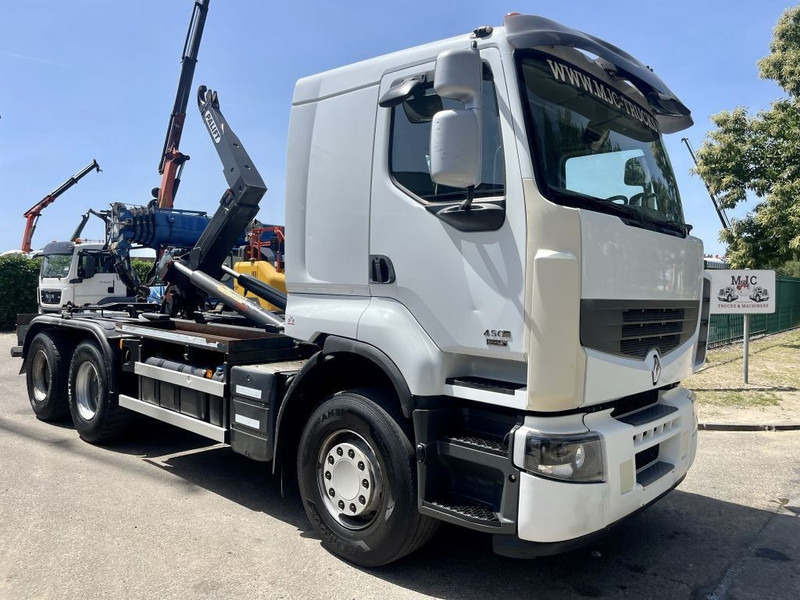 Renault Lander 450 DXI EURO 5 - 6x4 - 20T PALLIFT HAAKSYSTEEM/ ABROLLKIPPER / GANCHO / PORTE CONTAINER - BLATT / AP ACHSEN - BE TRUCK - Camião polibenne: foto 1 Renault Lander 450 DXI EURO 5 - 6x4 - 20T PALLIFT HAAKSYSTEEM/ ABROLLKIPPER / GANCHO / PORTE CONTAINER - BLATT / AP ACHSEN - BE TRUCK - Camião polibenne: foto 1