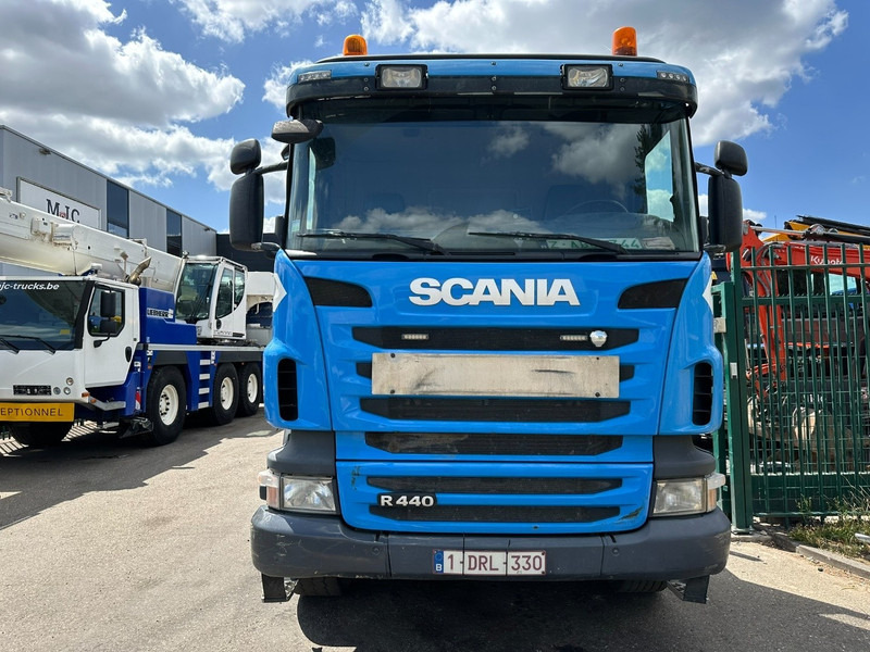 Scania G440 8x4 + (25m!) CRANE PALFINGER PK78002 SH G 8x + WINCH - PLATFORM 6m25 - MANUAL - HUB REDUCTION - STEEL SPRING - EURO 5 - BE TRUCK - Camião grua: foto 3 Scania G440 8x4 + (25m!) CRANE PALFINGER PK78002 SH G 8x + WINCH - PLATFORM 6m25 - MANUAL - HUB REDUCTION - STEEL SPRING - EURO 5 - BE TRUCK - Camião grua: foto 3