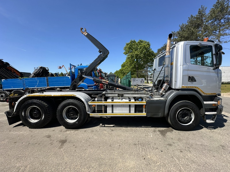Scania G450 6x4 HAAKSYSTEEM AJK 20T - 5760mm - 3m90 WB - BLADVERING / NAAFREDUCTIE - EURO 6 - BE TRUCK - Camião polibenne: foto 4 Scania G450 6x4 HAAKSYSTEEM AJK 20T - 5760mm - 3m90 WB - BLADVERING / NAAFREDUCTIE - EURO 6 - BE TRUCK - Camião polibenne: foto 4