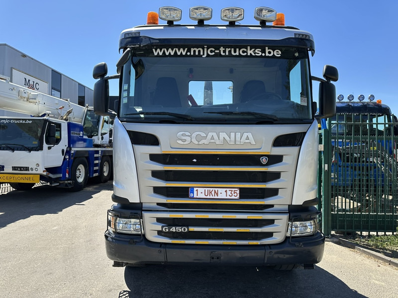 Scania G450 6x4 HOOKLIFT AJK 20T - 5760mm - 3m90 WB - HUB REDUCTION / STEEL SUSP. - EURO 6 - BE TRUCK - Camião polibenne: foto 2 Scania G450 6x4 HOOKLIFT AJK 20T - 5760mm - 3m90 WB - HUB REDUCTION / STEEL SUSP. - EURO 6 - BE TRUCK - Camião polibenne: foto 2