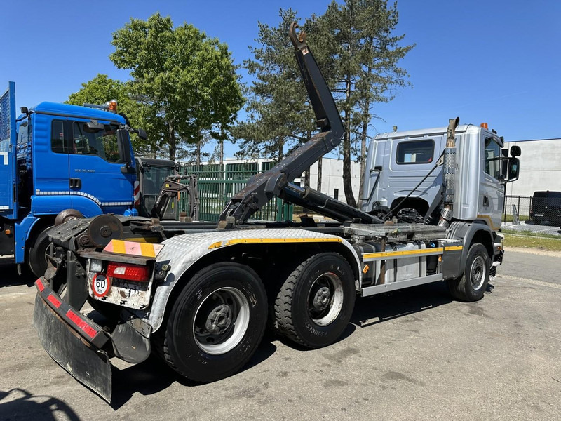 Scania G450 6x4 HOOKLIFT AJK 20T - 5760mm - 3m90 WB - HUB REDUCTION / STEEL SUSP. - EURO 6 - BE TRUCK - Camião polibenne: foto 5 Scania G450 6x4 HOOKLIFT AJK 20T - 5760mm - 3m90 WB - HUB REDUCTION / STEEL SUSP. - EURO 6 - BE TRUCK - Camião polibenne: foto 5