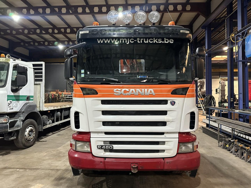 Scania G480 8x4 TIPPER + CRANE ATLAS 240.E4 + RADIO - STEEL SPRING / BIG AXLES - Camião basculante, Camião grua: foto 2 Scania G480 8x4 TIPPER + CRANE ATLAS 240.E4 + RADIO - STEEL SPRING / BIG AXLES - Camião basculante, Camião grua: foto 2