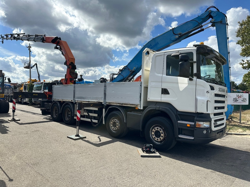 Scania R420 8x4 + CRANE PALFINGER PK44002 F (7x) + Rotator - 6m50 platform - Manual - - Camião grua: foto 2 Scania R420 8x4 + CRANE PALFINGER PK44002 F (7x) + Rotator - 6m50 platform - Manual - - Camião grua: foto 2