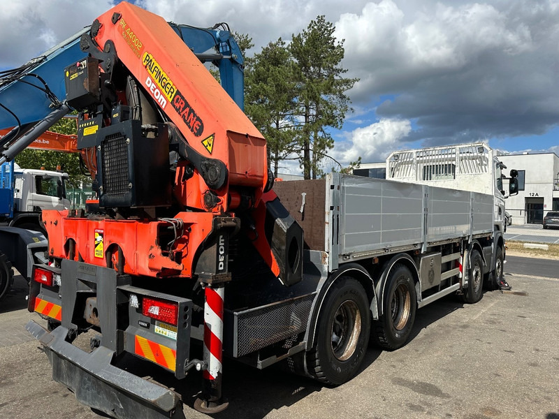 Scania R420 8x4 + CRANE PALFINGER PK44002 F (7x) + Rotator - 6m50 platform - Manual - - Camião de caixa aberta/ Plataforma, Camião grua: foto 4 Scania R420 8x4 + CRANE PALFINGER PK44002 F (7x) + Rotator - 6m50 platform - Manual - - Camião de caixa aberta/ Plataforma, Camião grua: foto 4