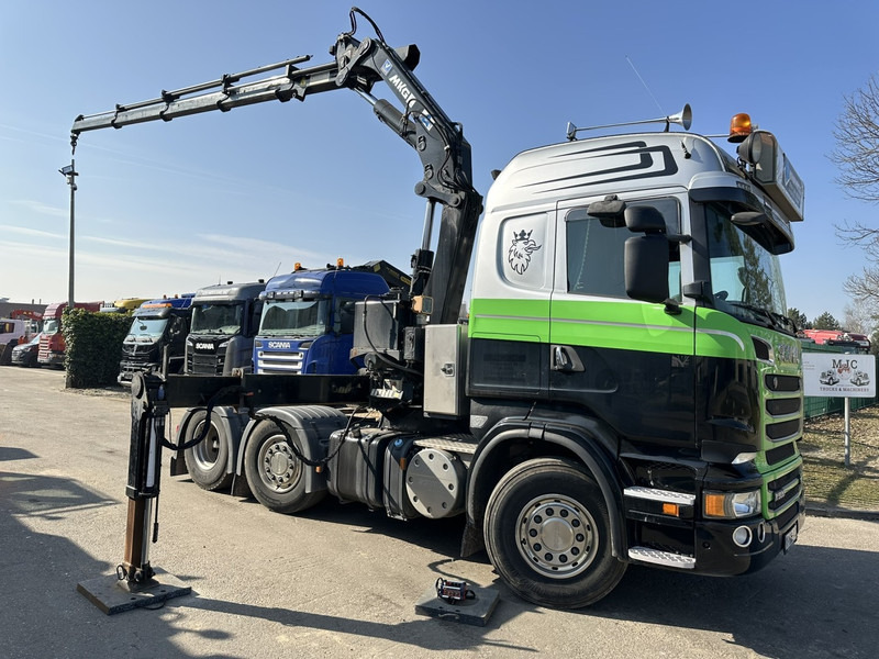 Scania R500 V8 6x2 + KRAN MKG HLK 231 HP (23tm) - 4x HYDR - RADIO - RETARDER - MANUAL - LIFT + STEERING AXLE - Camião grua: foto 1 Scania R500 V8 6x2 + KRAN MKG HLK 231 HP (23tm) - 4x HYDR - RADIO - RETARDER - MANUAL - LIFT + STEERING AXLE - Camião grua: foto 1