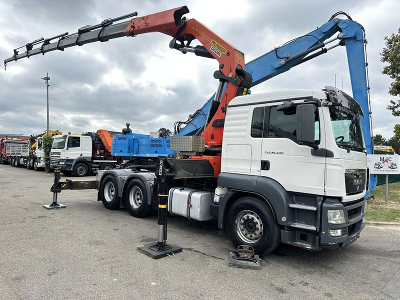 MAN TGS 26.440 6X4 SZM + (22m) KRAN PALFINGER PK62002 E 6x H + 1ME - RETARDER - EURO 5 - BE TRUCK - Tractor: foto 2 MAN TGS 26.440 6X4 SZM + (22m) KRAN PALFINGER PK62002 E 6x H + 1ME - RETARDER - EURO 5 - BE TRUCK - Tractor: foto 2