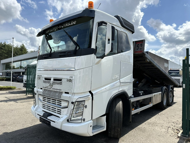 Volvo FH 420 6x2 KETTING 24T / CHAIN / KETTEN SYSTEM - LIFT + STEERING AXLE - INCL CONTAINER - I SHIFT - BE TRUCK - Camião com sistema de cabo: foto 3 Volvo FH 420 6x2 KETTING 24T / CHAIN / KETTEN SYSTEM - LIFT + STEERING AXLE - INCL CONTAINER - I SHIFT - BE TRUCK - Camião com sistema de cabo: foto 3
