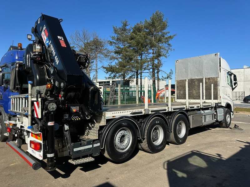 Volvo FH 420 8x4 TRIDEM + KRAAN HIAB 408 E-8 HIPRO + WINCH - 63.000km ONLY - CREWCAB 4 SEATER - PLATFORM 7m - TOP CONDITION - Camião de caixa aberta/ Plataforma, Camião grua: foto 4 Volvo FH 420 8x4 TRIDEM + KRAAN HIAB 408 E-8 HIPRO + WINCH - 63.000km ONLY - CREWCAB 4 SEATER - PLATFORM 7m - TOP CONDITION - Camião de caixa aberta/ Plataforma, Camião grua: foto 4