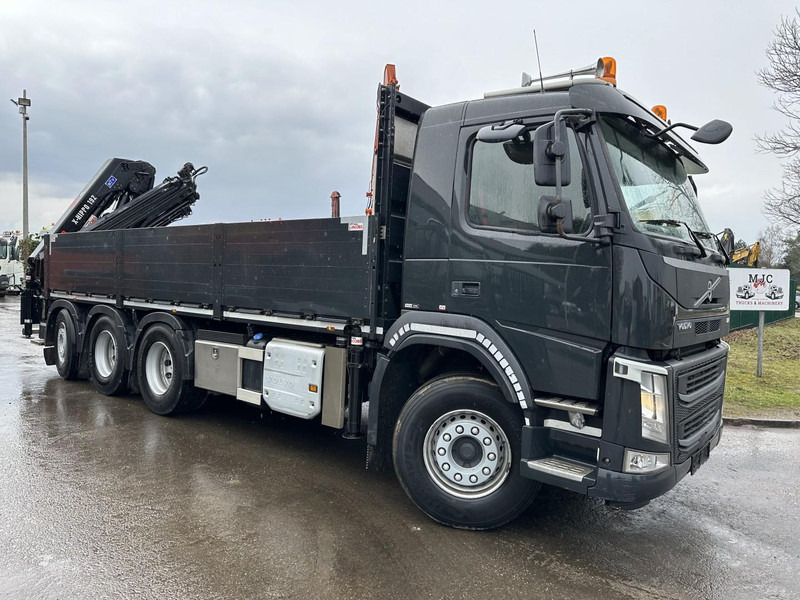 Volvo FM 460 8x4 TRIDEM + CRANE HIAB 192 E-5 X HIPRO - DYNAMIC STEERING - 364.000km - TOP CONDITION - Camião de caixa aberta/ Plataforma, Camião grua: foto 1 Volvo FM 460 8x4 TRIDEM + CRANE HIAB 192 E-5 X HIPRO - DYNAMIC STEERING - 364.000km - TOP CONDITION - Camião de caixa aberta/ Plataforma, Camião grua: foto 1