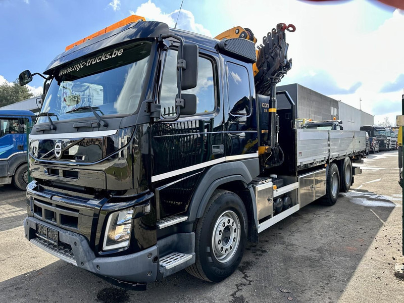 Volvo FMX 370 6x2 PLATFORM 6M35 + CRANE EFFER 215/6S -*127.000km* - LIFT AXLE - DOUBLE WHEELS - I SHIFT - EURO 6 - BE PAPERS - Camião grua: foto 4 Volvo FMX 370 6x2 PLATFORM 6M35 + CRANE EFFER 215/6S -*127.000km* - LIFT AXLE - DOUBLE WHEELS - I SHIFT - EURO 6 - BE PAPERS - Camião grua: foto 4