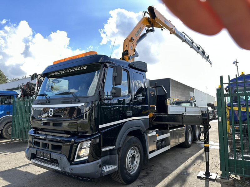 Volvo FMX 370 6x2 PLATFORM 6M35 + CRANE EFFER 215/6S -*127.000km* - LIFT AXLE - DOUBLE WHEELS - I SHIFT - EURO 6 - BE PAPERS - Camião grua: foto 5 Volvo FMX 370 6x2 PLATFORM 6M35 + CRANE EFFER 215/6S -*127.000km* - LIFT AXLE - DOUBLE WHEELS - I SHIFT - EURO 6 - BE PAPERS - Camião grua: foto 5