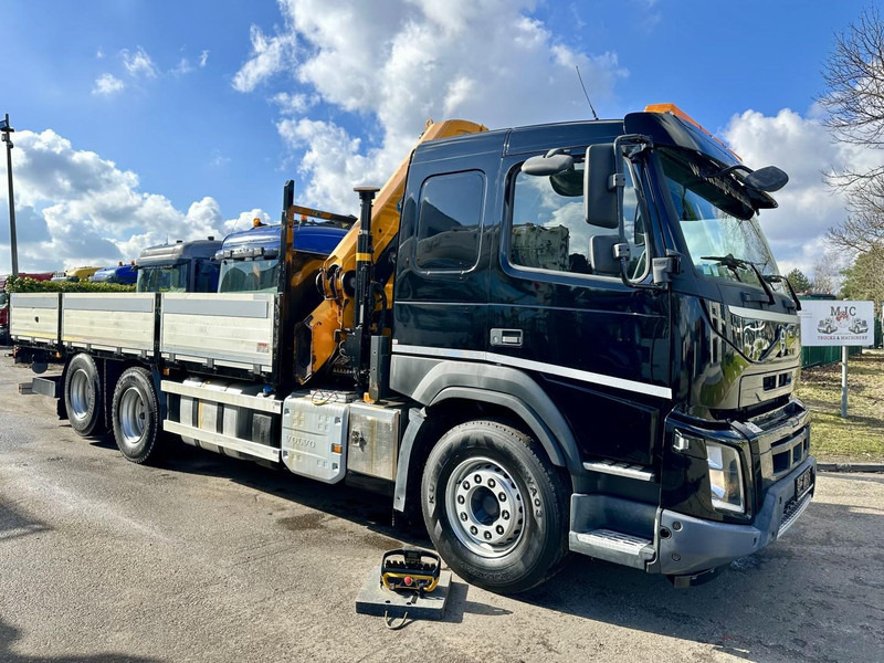 Volvo FMX 370 6x2 PRITSCHE 6M35 + KRAN EFFER 215/6S -*127.000km* - LIFT AXLE - DOUBLE WHEELS - I SHIFT - EURO 6 - BE PAPERS - Camião de caixa aberta/ Plataforma, Camião grua: foto 1 Volvo FMX 370 6x2 PRITSCHE 6M35 + KRAN EFFER 215/6S -*127.000km* - LIFT AXLE - DOUBLE WHEELS - I SHIFT - EURO 6 - BE PAPERS - Camião de caixa aberta/ Plataforma, Camião grua: foto 1