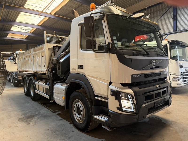 Volvo FMX 460 6x4 TIPPER + CRANE HIAB 244 E-5 HIPRO - ROTATOR - RADIO - *349.000km* - EURO 6 - BE TRUCK - Camião basculante, Camião grua: foto 5 Volvo FMX 460 6x4 TIPPER + CRANE HIAB 244 E-5 HIPRO - ROTATOR - RADIO - *349.000km* - EURO 6 - BE TRUCK - Camião basculante, Camião grua: foto 5