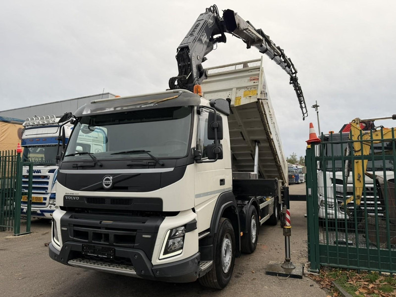 Volvo FMX 540 8x4 TIPPER + CRANE (29m!) FASSI F545 (6x) + JIB L324 (4x) - TIPPER - *192.000km* - RETARDER - ROTATOR - BE TRUCK - GOOD CONDITION - Camião basculante, Camião grua: foto 2 Volvo FMX 540 8x4 TIPPER + CRANE (29m!) FASSI F545 (6x) + JIB L324 (4x) - TIPPER - *192.000km* - RETARDER - ROTATOR - BE TRUCK - GOOD CONDITION - Camião basculante, Camião grua: foto 2