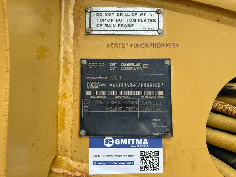 Motoniveladora Cat 140H: foto 6