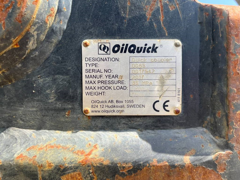 Acoplamento rápido para Máquina de construção OilQuick OQ65 - M314F / M316F / M318F: foto 17 Acoplamento rápido para Máquina de construção OilQuick OQ65 - M314F / M316F / M318F: foto 17